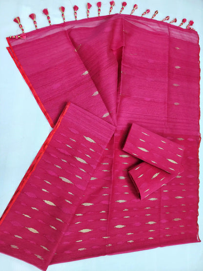 Magenta jamdani
