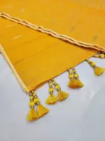 Yello half silk jamdani - Image 2