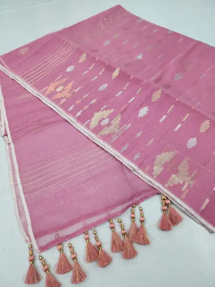 Mof pink 3 jori fulpar half silk ja mdani