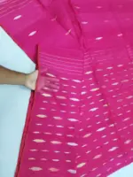 Magenta 3 jori half silk jamdani saee - Image 2